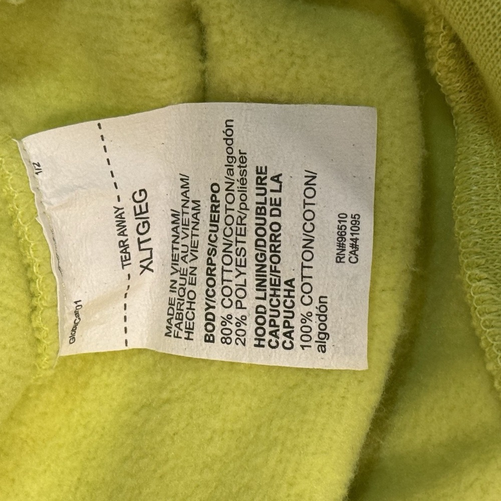 Men's UA‎ Icon Fleece Hoodie X-Large Green XL - Picture 11 of 12